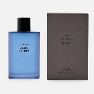 ZARA男士特价现货Blue Spirit飒拉男士气魄淡香水国内专柜代购
