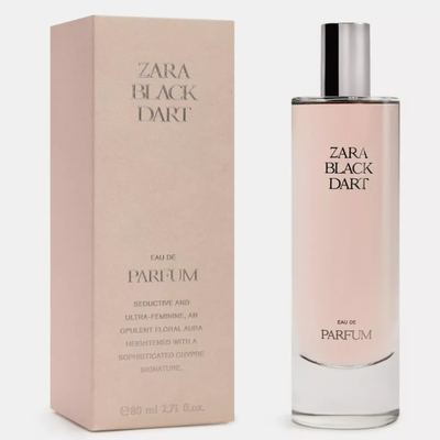 zara黑色飞镖80ml平价香水