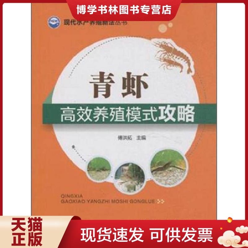 正版现货9787109199576青虾养殖技术书籍 养河虾书 养日本沼虾书 青虾高效养殖模式攻略  傅洪拓主编  中国农业出版社
