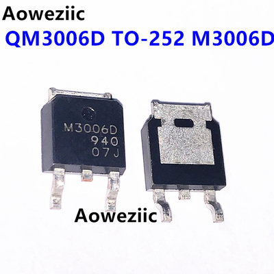10个 QM3006D TO-252 M3006D MOS场效应管 N沟道 30V 80A 原装