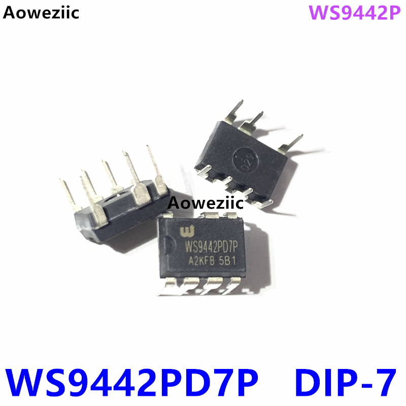 10个 WS9442P DIP-7 WS9442PD7P 非隔离恒流带调光功能LED驱动器