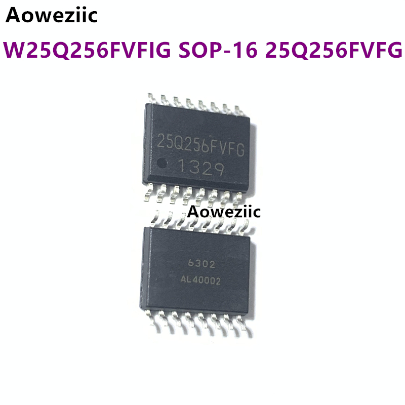 1个 W25Q256FVFIG SOP-16 25Q256FVFG 256Mbit(32Mx8bit) 存储器