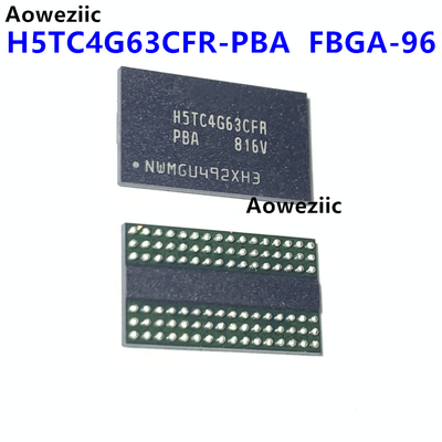 1个 H5TC4G63CFR-PBA FBGA-96 256M*16位 DDR3芯片4Gbit 512M内存