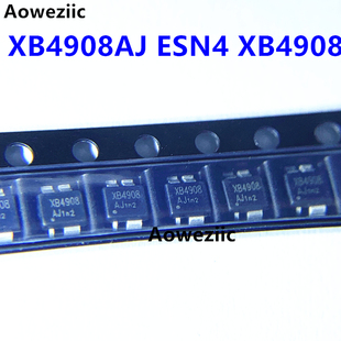 10个 XB4908AJ ESN4 XB4908 5V/2.1A单节锂电池充电保护管理芯片
