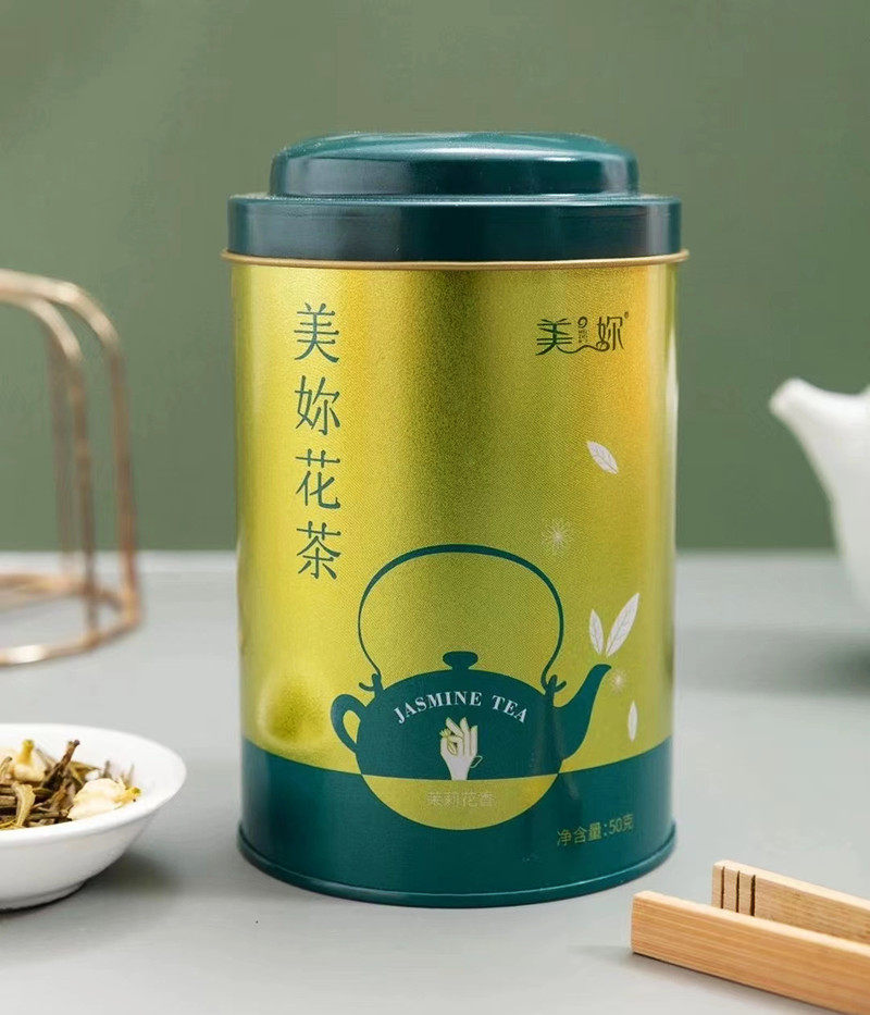 茉莉花茶龙王山安吉白茶美妳花茶新茶花茶醇香回甘50克新茉莉花茶