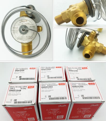 丹佛斯膨胀阀TGES2 067N6170 7kw 3/8×5/8Danfoss空调冷库膨胀阀