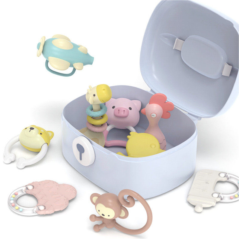 GoryeoBaby硅胶手摇铃新生儿3612个月 1岁宝宝摇铃牙胶磨牙玩具,餐饮具,其它,淘宝优惠券,粉丝福利购,淘宝优惠卷