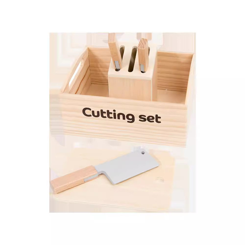 跨境儿童木质KIENVY磁性蔬菜水果切切乐餐食组木盒套装原木菜板锅,节庆用品/礼品,创意/设计玩具,淘宝优惠券,粉丝福利购,淘宝优惠卷