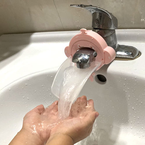 【宝宝洗手神器】水龙头延伸器延长儿童导水槽套嘴卡通加长防溅头