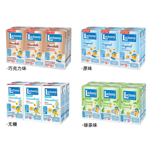 泰国力大狮巧克力味豆奶125mL