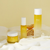 韩国skin79柚子维他命美白亮肤保湿 面霜爽肤水精华液淡斑痘印套装