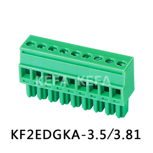 插拔式PCB接线端子 15EDGKA KF2EDGKA 3.81mm MCVR1.5 ST 连接器