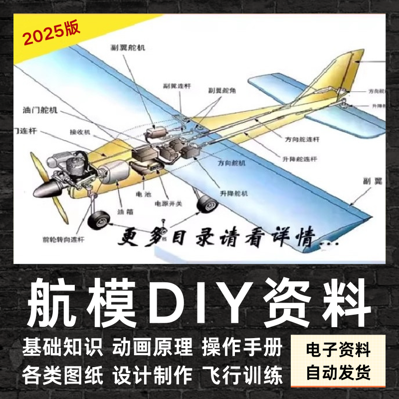航模飞机模型制作资料