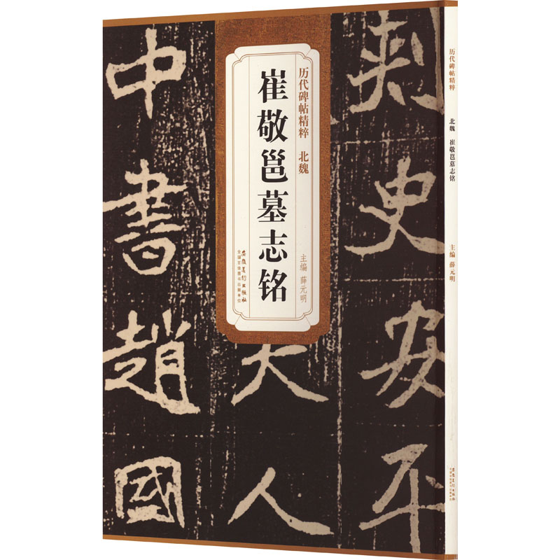 北魏崔敬邕墓志铭 毛笔书法 艺术 安徽美术出版社