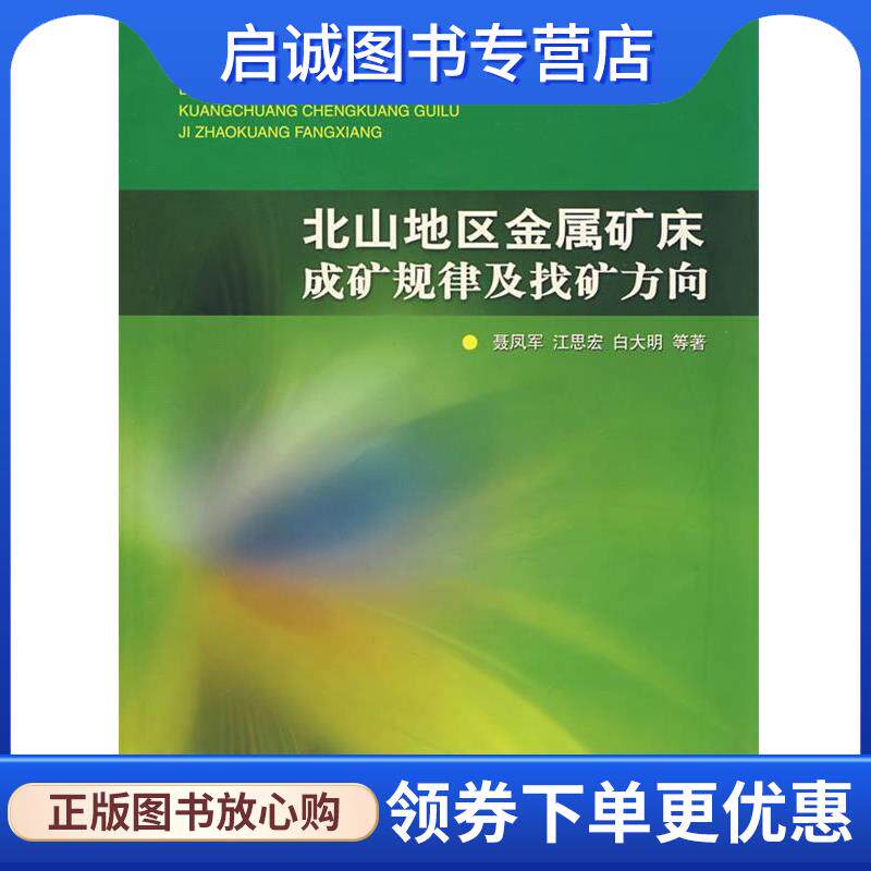 正版现货直发北山地区金属矿床成矿规律及找矿方向 聂凤军 等著 9787116037434 地质出版社