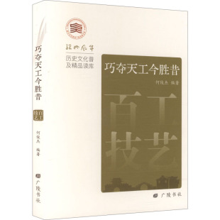 巧夺天工今胜昔 何俊杰民间工艺艺术广陵书社 百工技艺