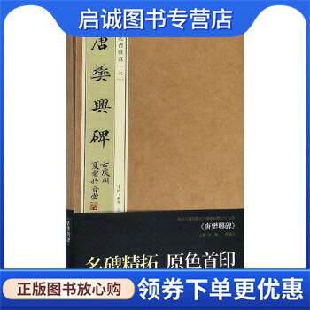 正版现货直发唐樊兴碑 碑帖法书藏真 田丰,吴滨冰 9787554610381 古吴轩出版社
