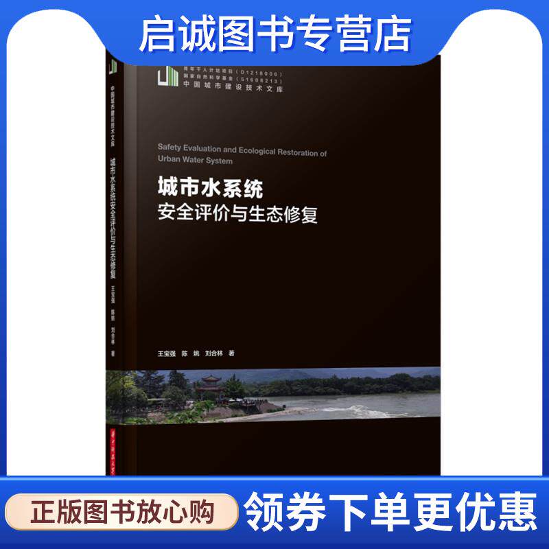 正版现货直发城市水系统安全评价与生态修复 王宝强,陈姚,刘合林 9787568075312 华中科技大学出版社
