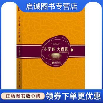 正版现货直发小字体大创意2：实验性字体设计 刘杨,袁家宁著,剧纯纯,陈蕾 译 9787514618839 中国画报出版社