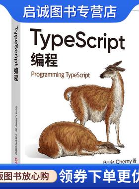 正版现货直发TypeScript编程 [美]鲍里斯切尔尼 9787519845964 中国电力出版社