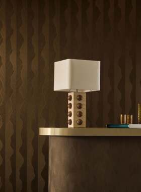 法国原装进口正品CASAMANCE壁纸 STRIE雕刻线条 现代美式法式墙纸