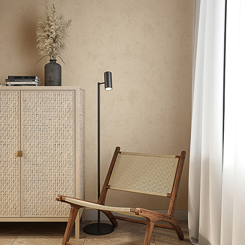 q琇研简约纯色绿色灰色成品艺术涂料漆北欧轻奢客厅卧室无缝墙布