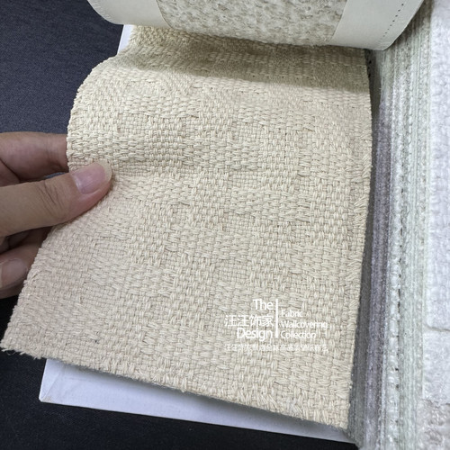 S BREDA简约轻奢米色奶油色高定系列 设计师抱枕窗帘沙发面料布艺