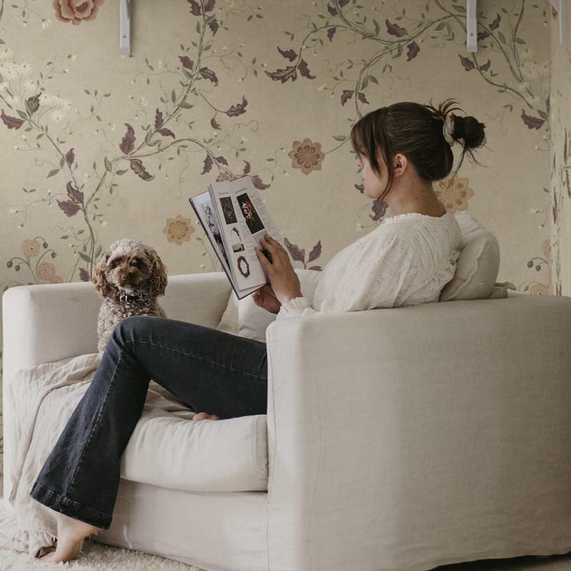 瑞典原装进口定制壁画法式背景墙