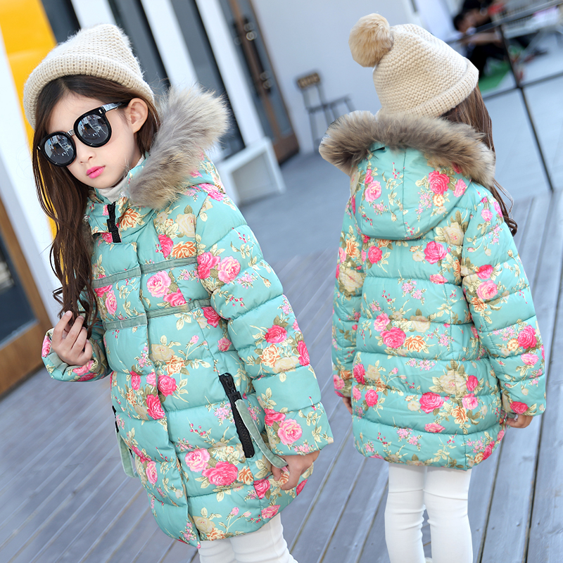 Manteau pour fille en coton - Ref 2164286 Image 1