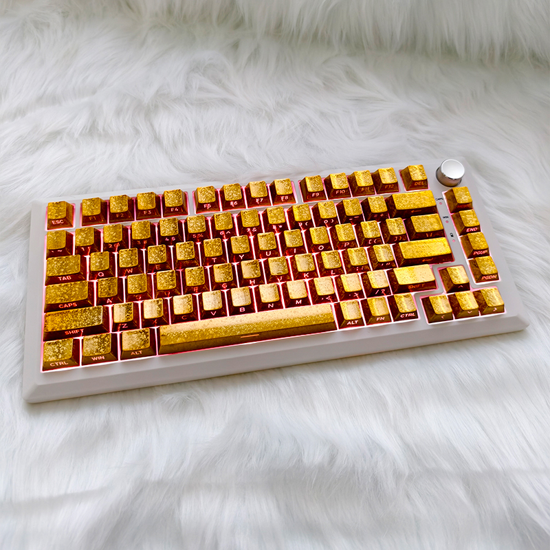 黑吉蛇DK75无线蓝牙三模机械键盘游戏有线全键热插拔轴电脑办公用