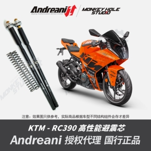 Andreani 安德烈尼 KTM RC390 改装避震器 减震器 前叉