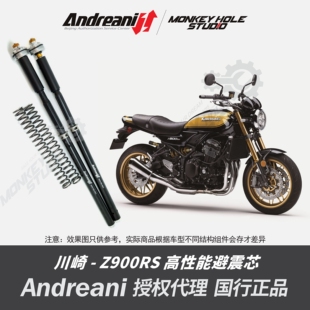 Andreani 安德烈尼 川崎 Z900 RS 改装避震器 减震器 前叉