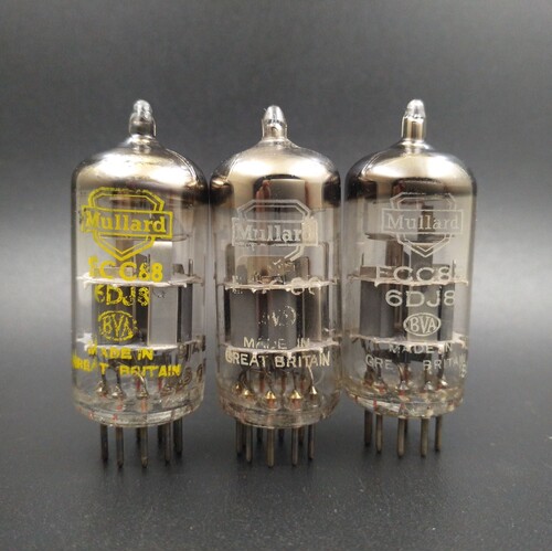全新英国大盾E88CC/7308胆机管