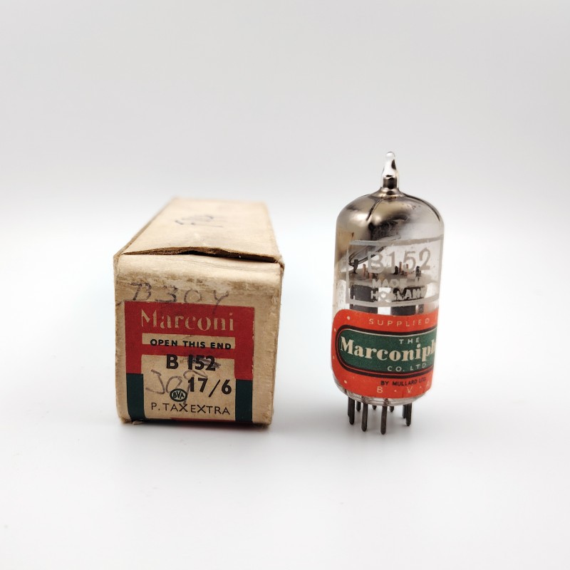 斜D环 英国Marconiphone 马可尼 B152/ECC81/12AT7/6201电子管