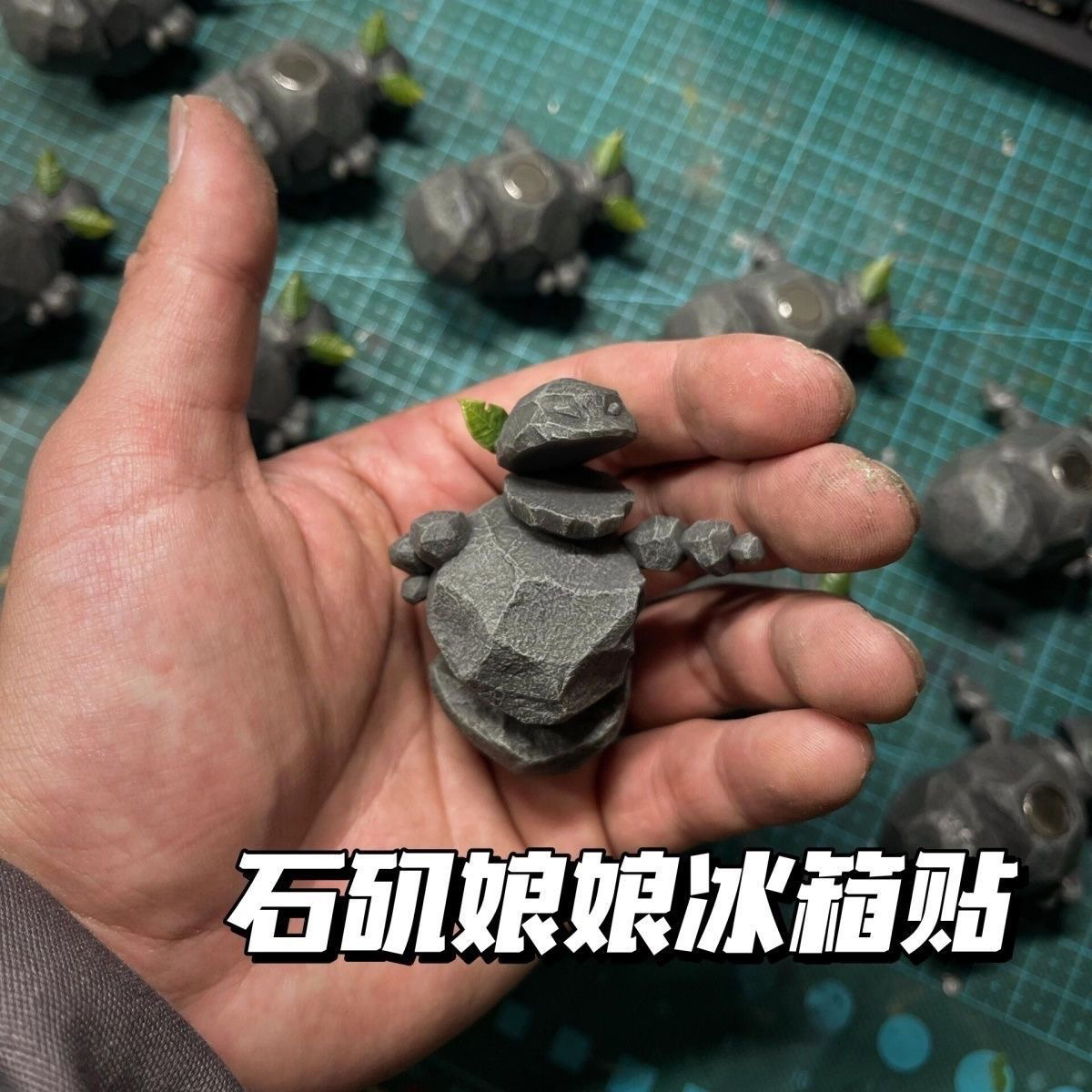小红书同款石矶娘娘冰箱贴哪吒2魔童闹海同人周边摆件收藏纪念品