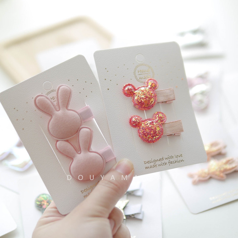 粉色布艺爱心闪闪婴儿儿童女宝宝皇冠可爱发夹发卡饰品全包布边夹,童装/婴儿装/亲子装,发饰,淘宝优惠券,粉丝福利购,淘宝优惠卷