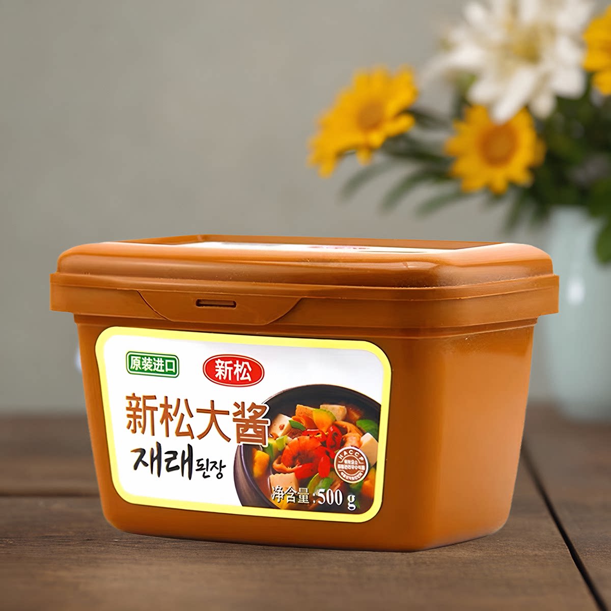 韩国原装进口新松大酱500g大酱汤部队火锅韩国料理包邮