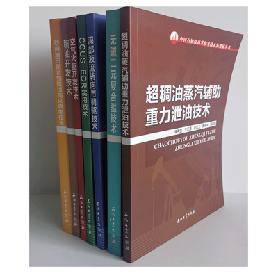 全七册 中国石油提高采收率技术新进展丛书 砂岩油田聚合物驱 稠油开发技术空气火驱开发技术 CCUS-EOR 深部液流转向与调驱技术