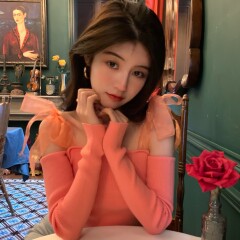 Real price super fairy bowknot mesh shoulder strap stitching off shoulder Knitted Top