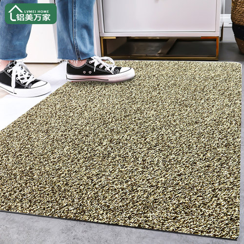可裁剪草丝门厅入户门地垫