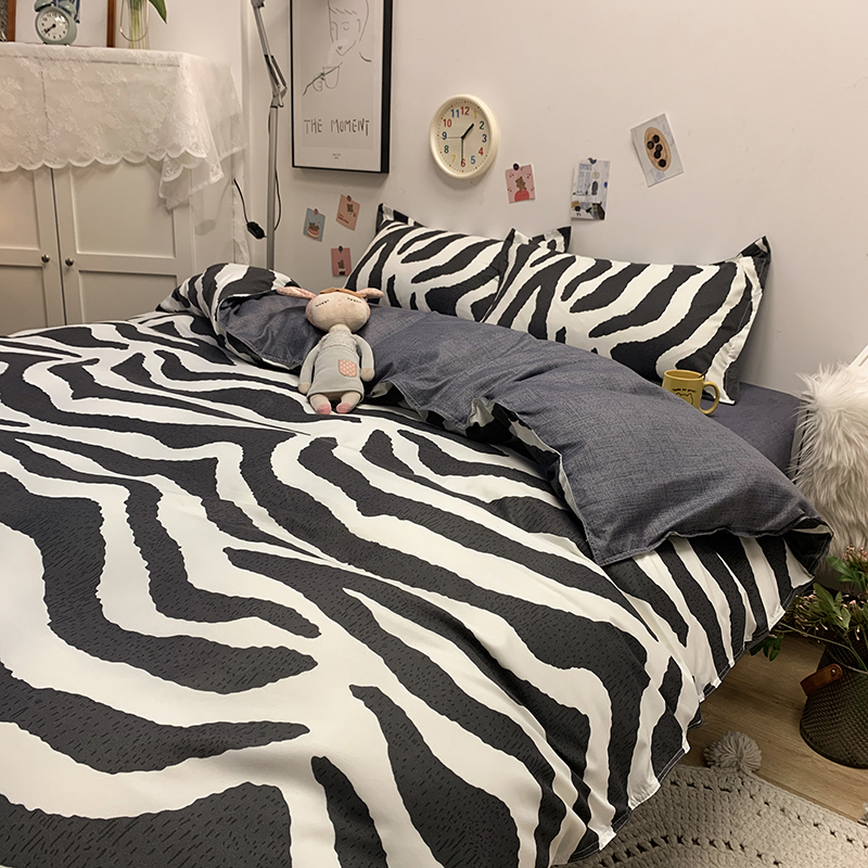 单被套女孩学生宿舍三件套3夏