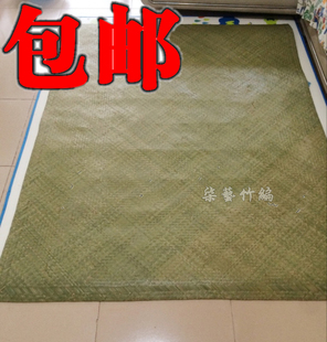 婴儿儿时竹凉席 手工青篾席竹编凉席头层青手工竹席竹篾席竹丝席