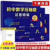 初中数学压轴题试题精编七年级八九中考 9解题方法技巧思维训练专项重难点易错突破举一反三尖子优等生培优提高试卷冲刺辅导