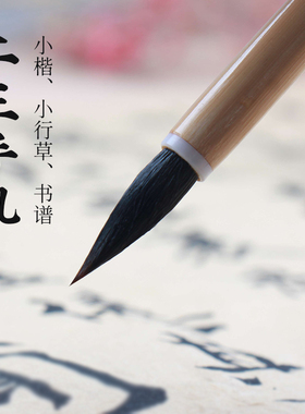 二王手札赵孟頫紫羊兼毫临兰亭序圣教序毛笔书谱小楷专用羲之行书