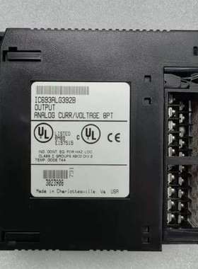 适用GE模块IC693A392议价