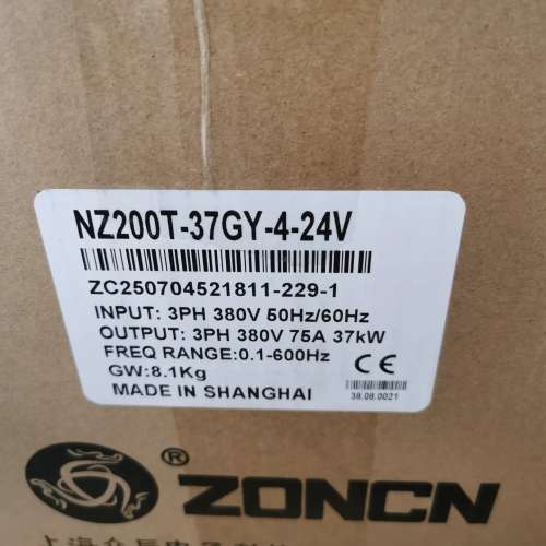 适用上海众臣变频器NZ200T-37GY-4-24V议价