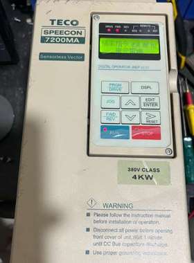 适用变频器SPEECON 7200MA，4KW功率，380V议价
