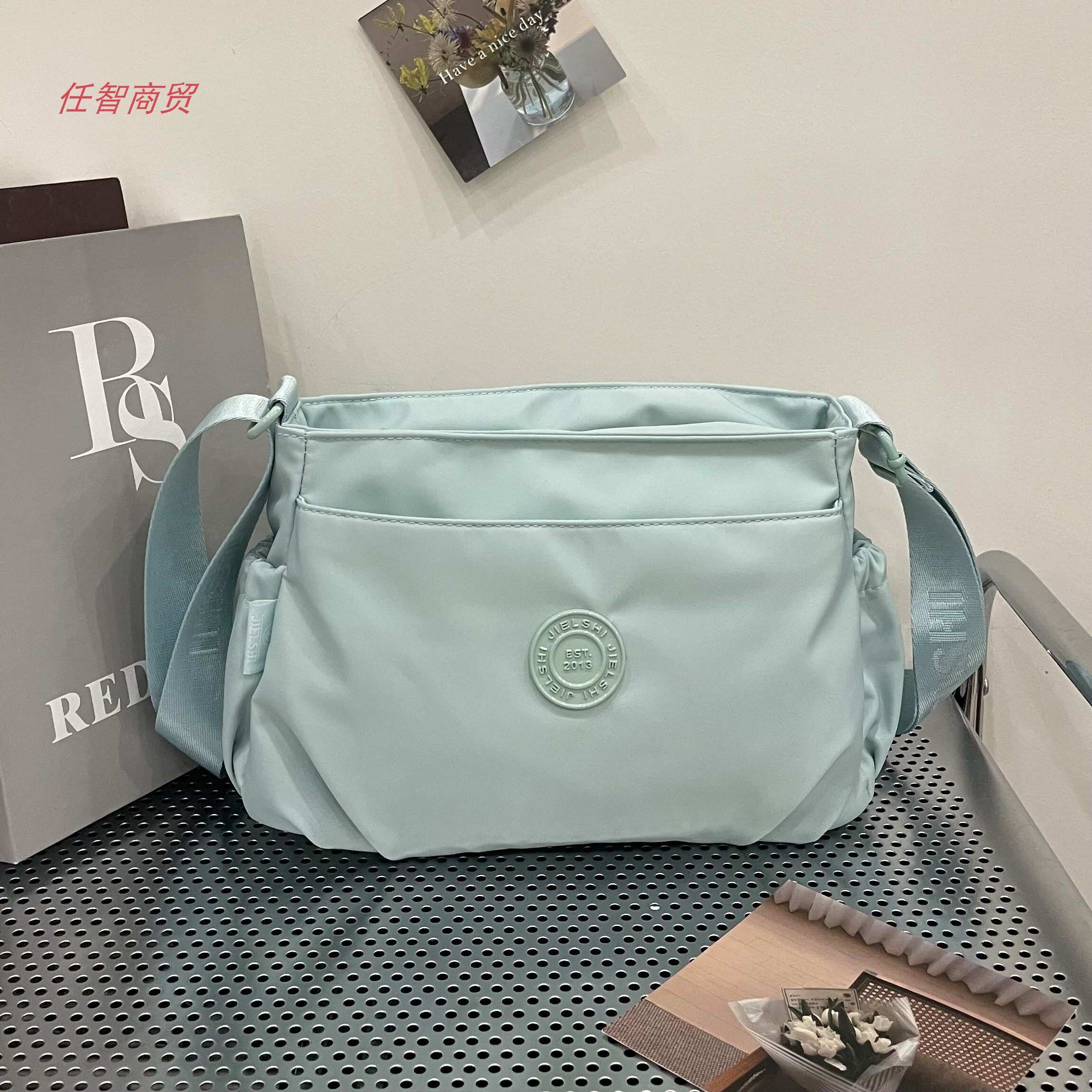 捷朗仕尼龙布斜挎包新款斜跨包