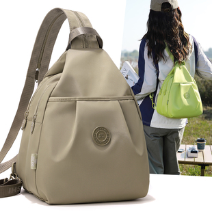 捷朗仕新款胸包女士斜挎包防水单肩休闲包运动女包双肩背包胸前包