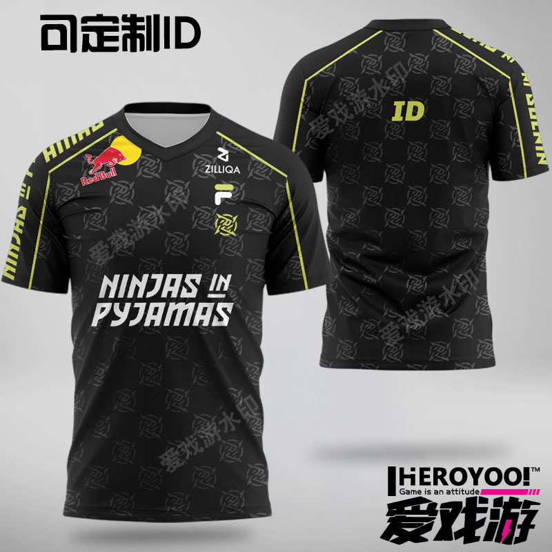 NIP队服major短袖定制CSGO电竞